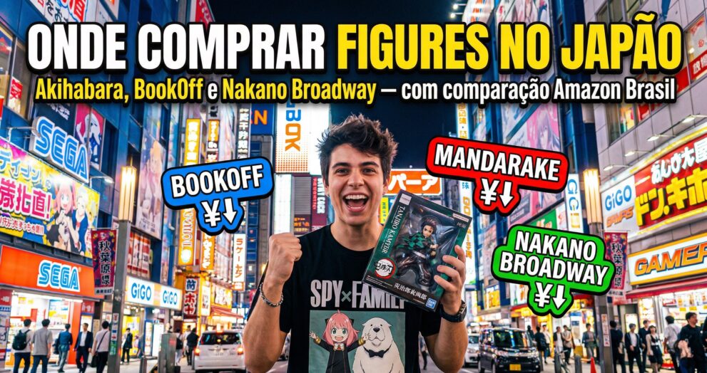 onde comprar figures no Japão