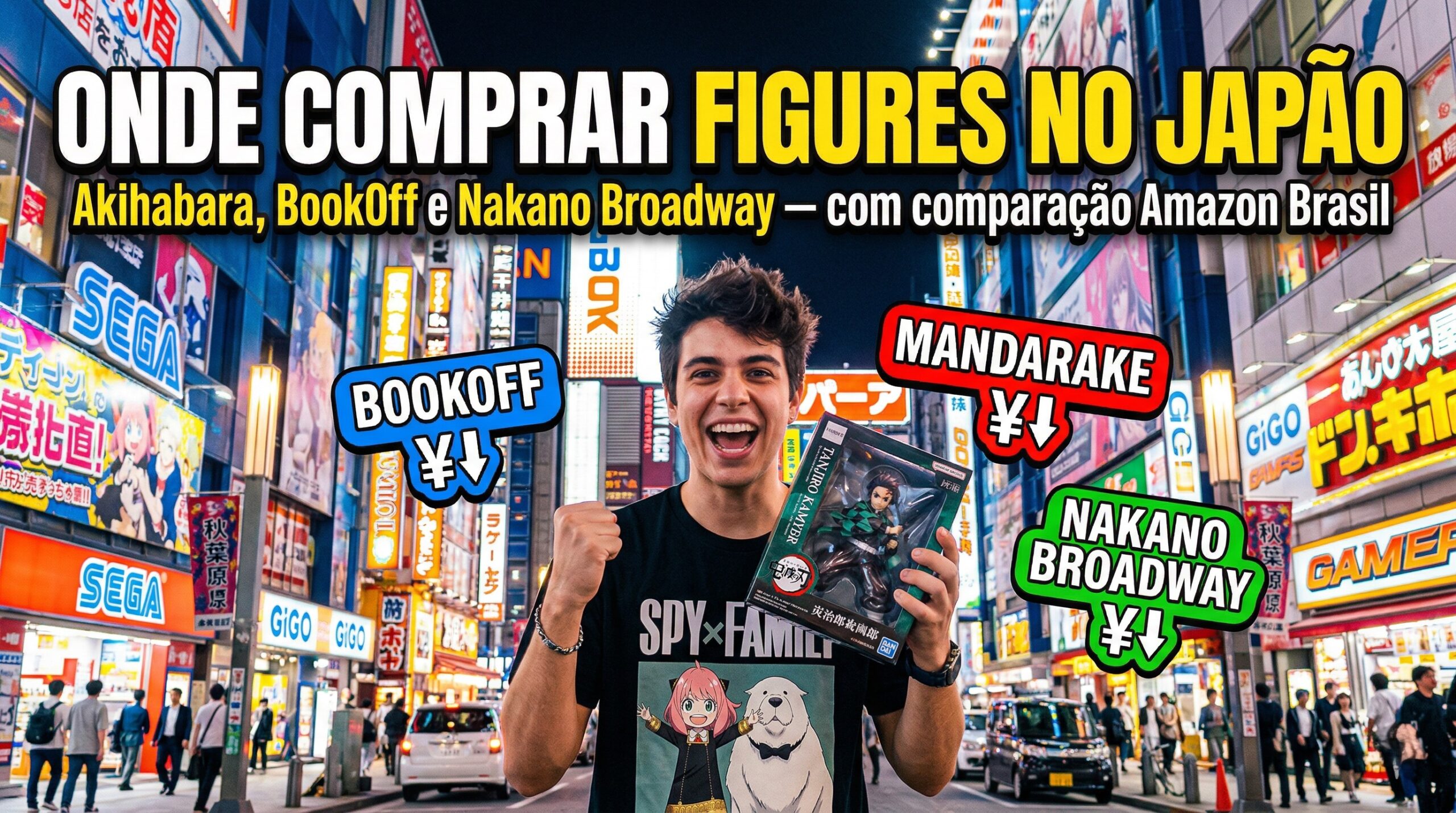 onde comprar figures no Japão
