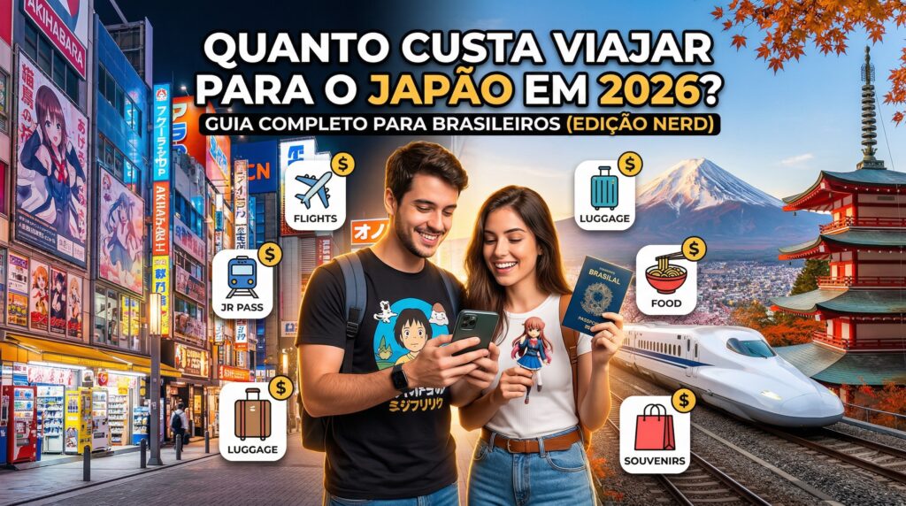 quanto custa viajar Japão 2026