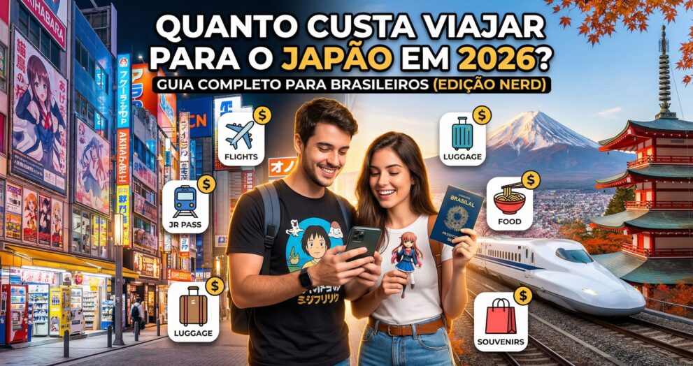 quanto custa viajar Japão 2026