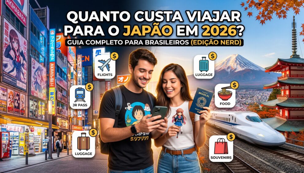 quanto custa viajar Japão 2026