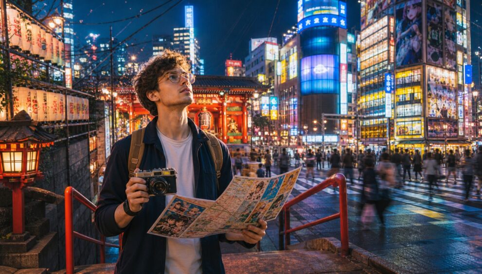Anime pilgrimage em Tóquio com roteiro para primeira viagem no Japão