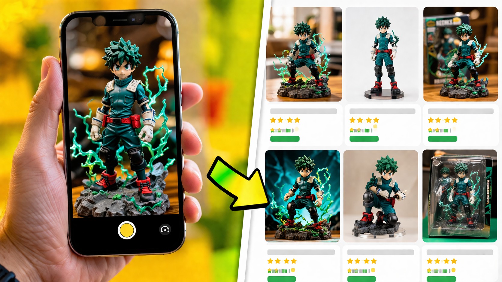 Buscador de Figures: Encontre Qualquer Figure de Anime em Segundos