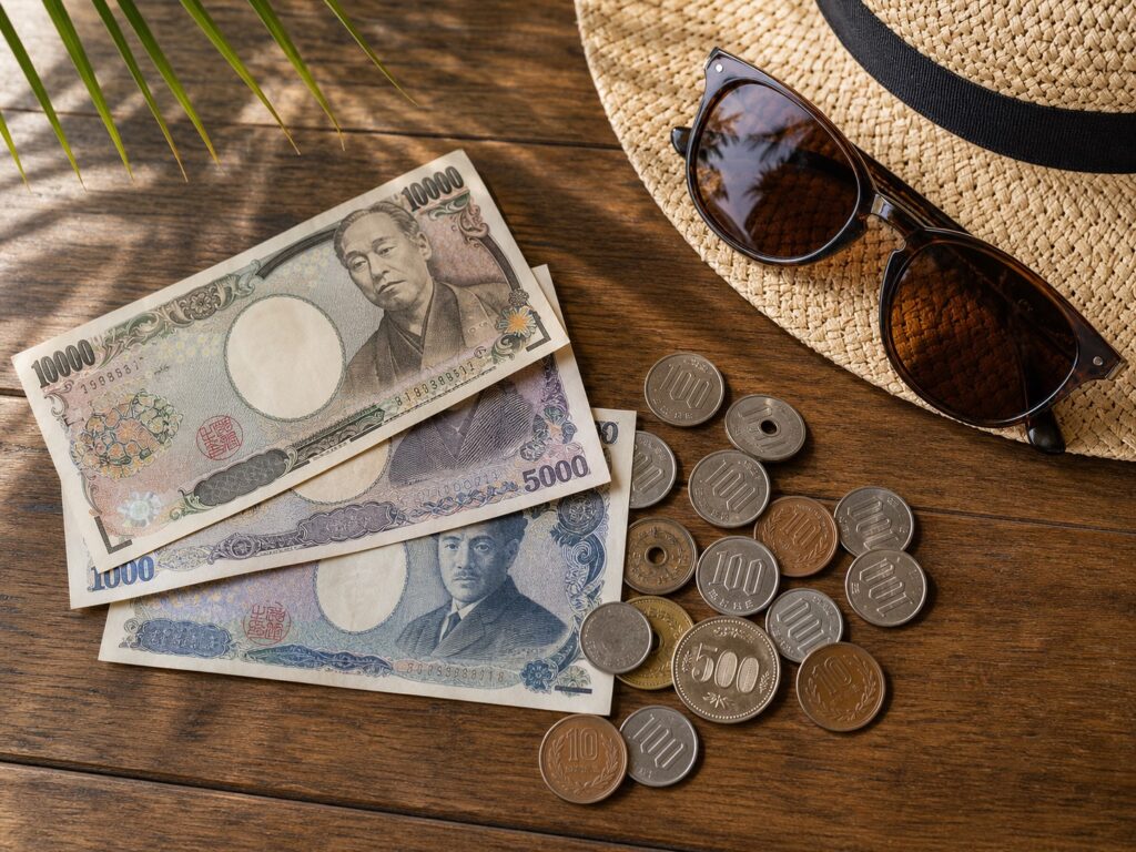 Ienes japoneses para calcular custos de viagem a Okinawa
