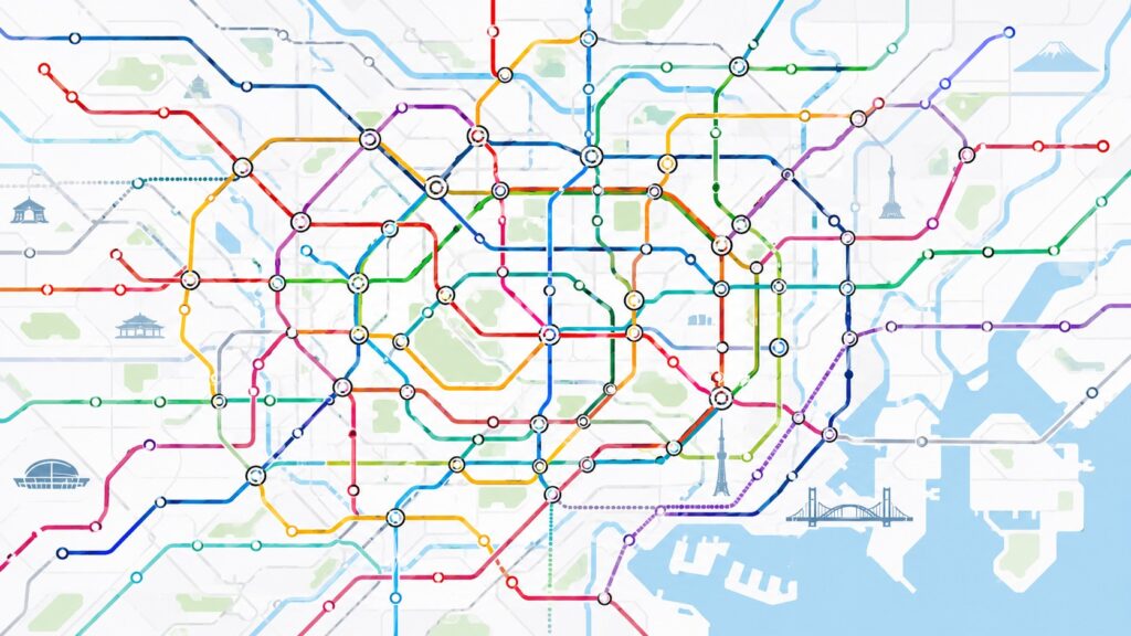 Transporte público em Tóquio e Quioto, infraestrutura japonesa