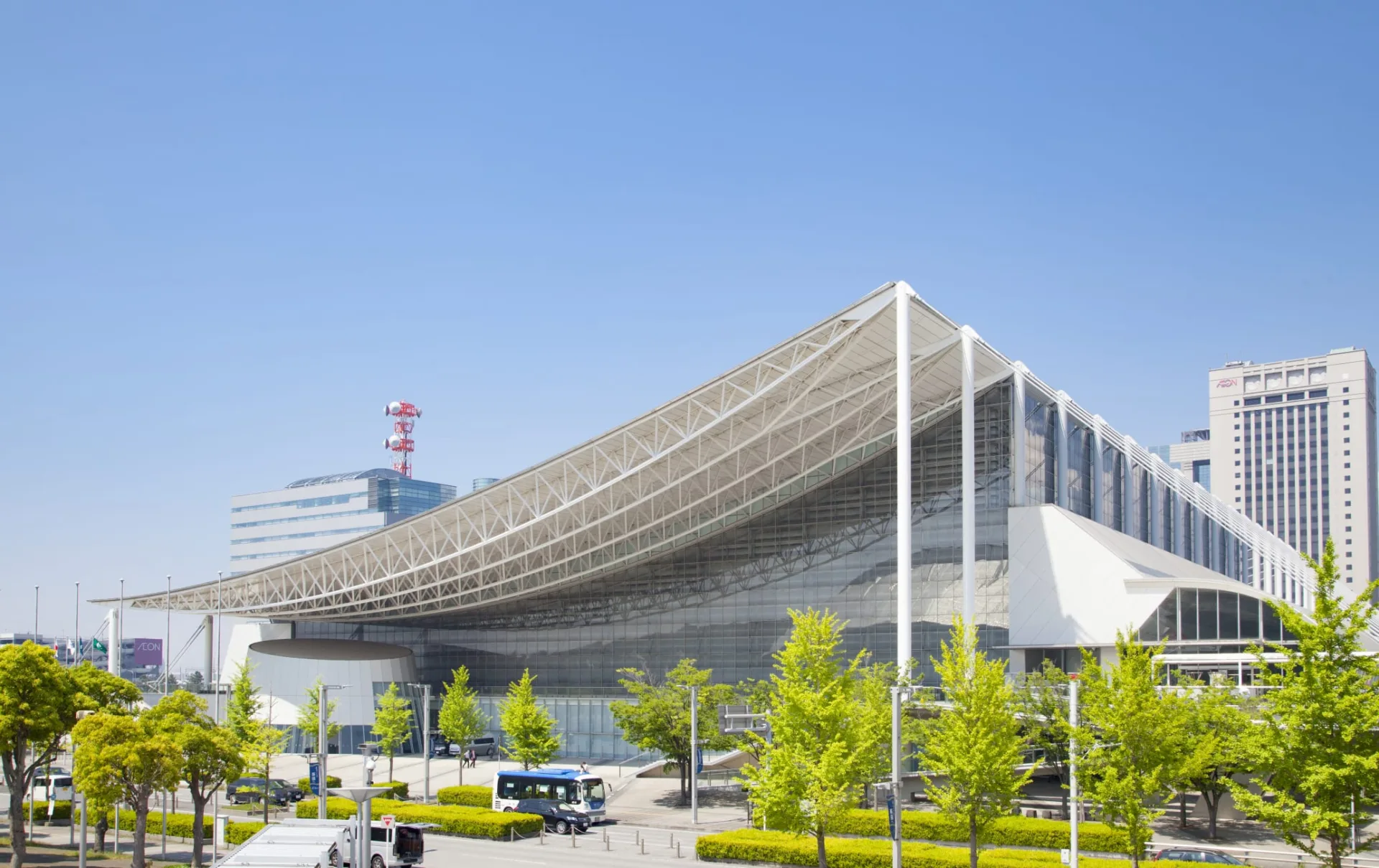 Makuhari Messe em Chiba, local do Wonder Festival