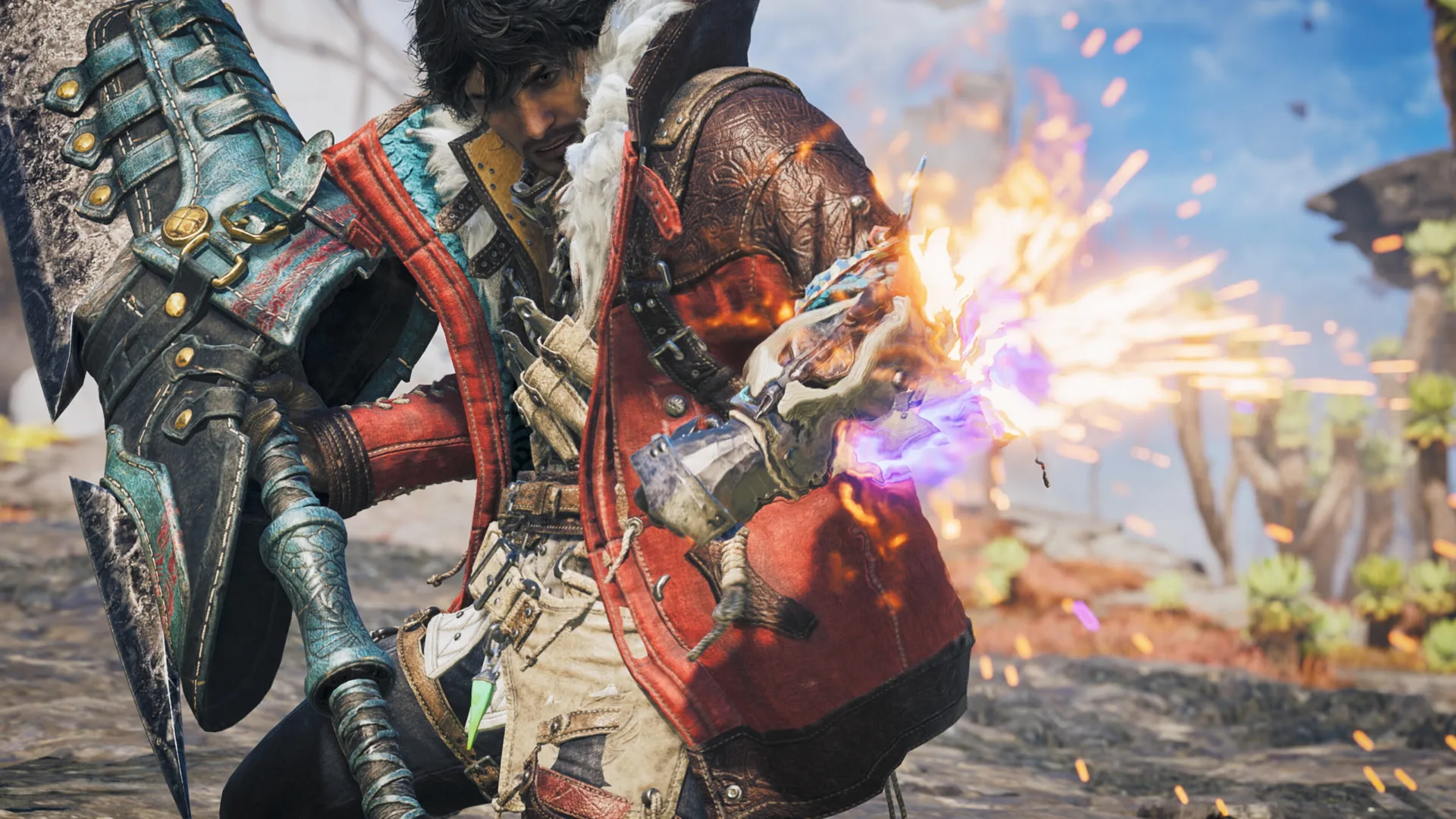 Cena de combate no trailer de Monster Hunter Wilds Ascendance